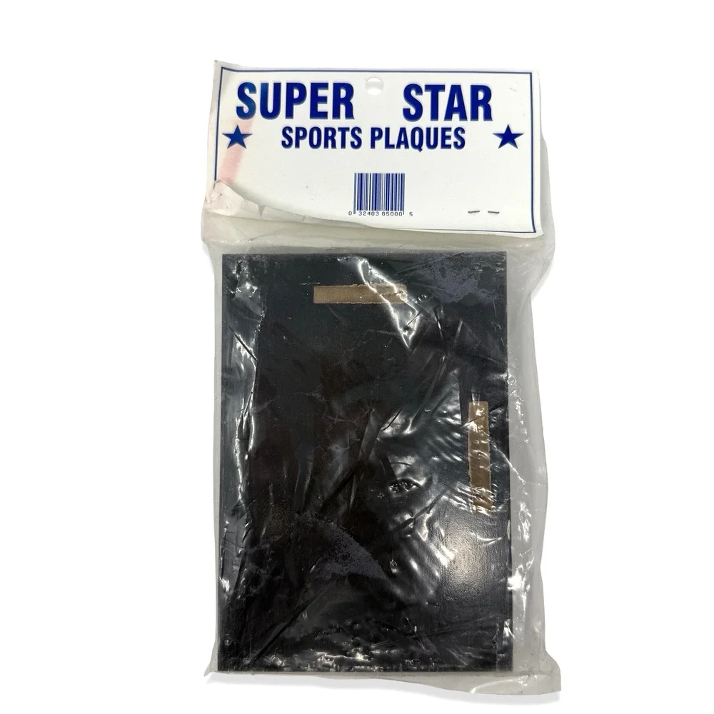 Vintage Drew Bledsoe New England Patriots Super Star Sports Plaque Sealed